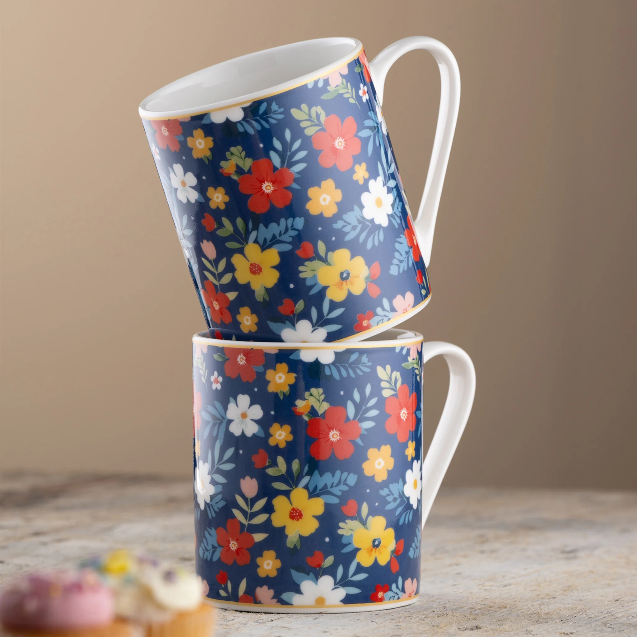 Aynsley Midnight Garden Mugs - Image 2