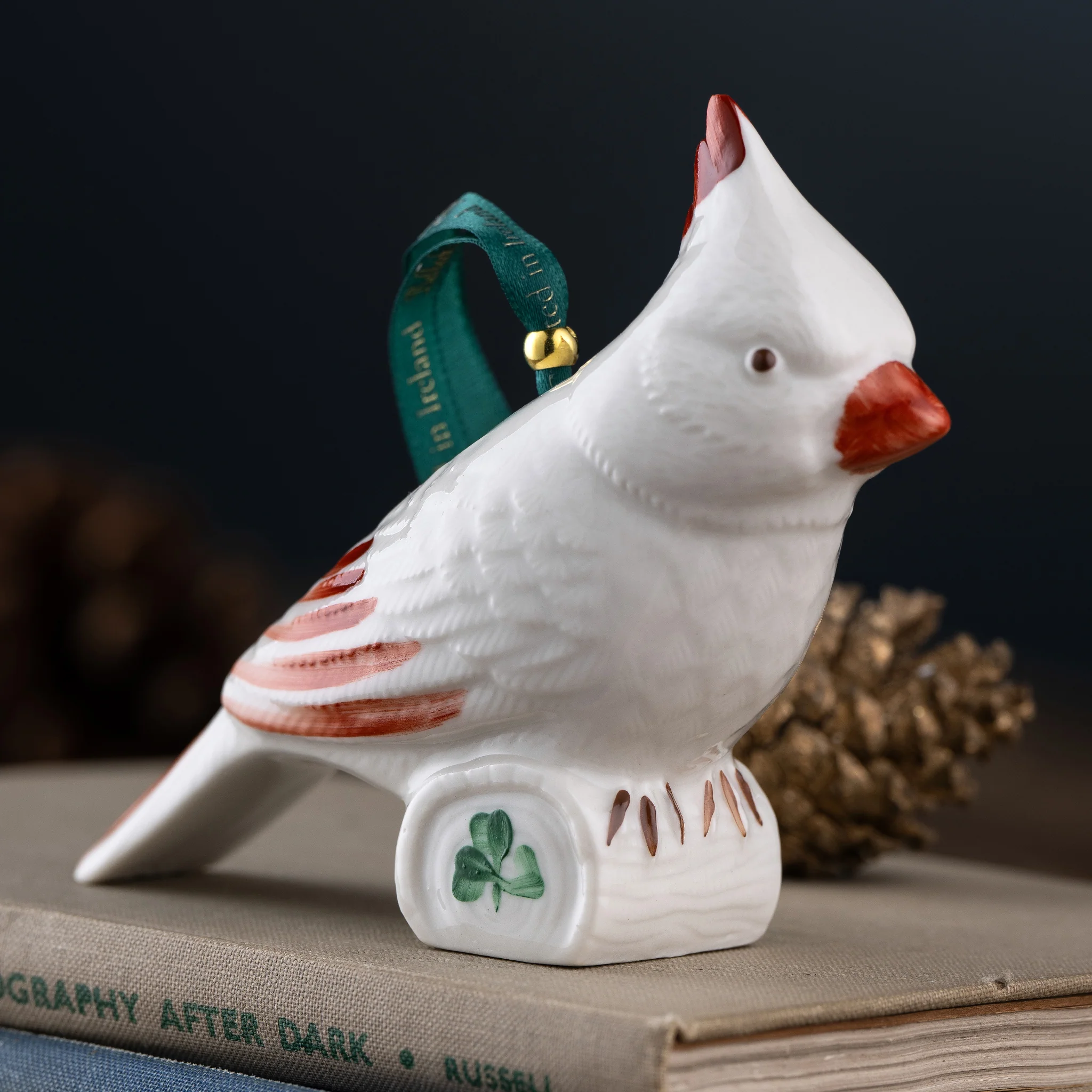 Belleek Classic Cardinal Ornament - Image 2