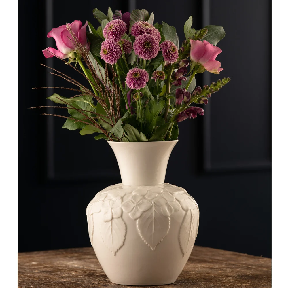 Belleek Classic Hydrangea Vase - Image 2