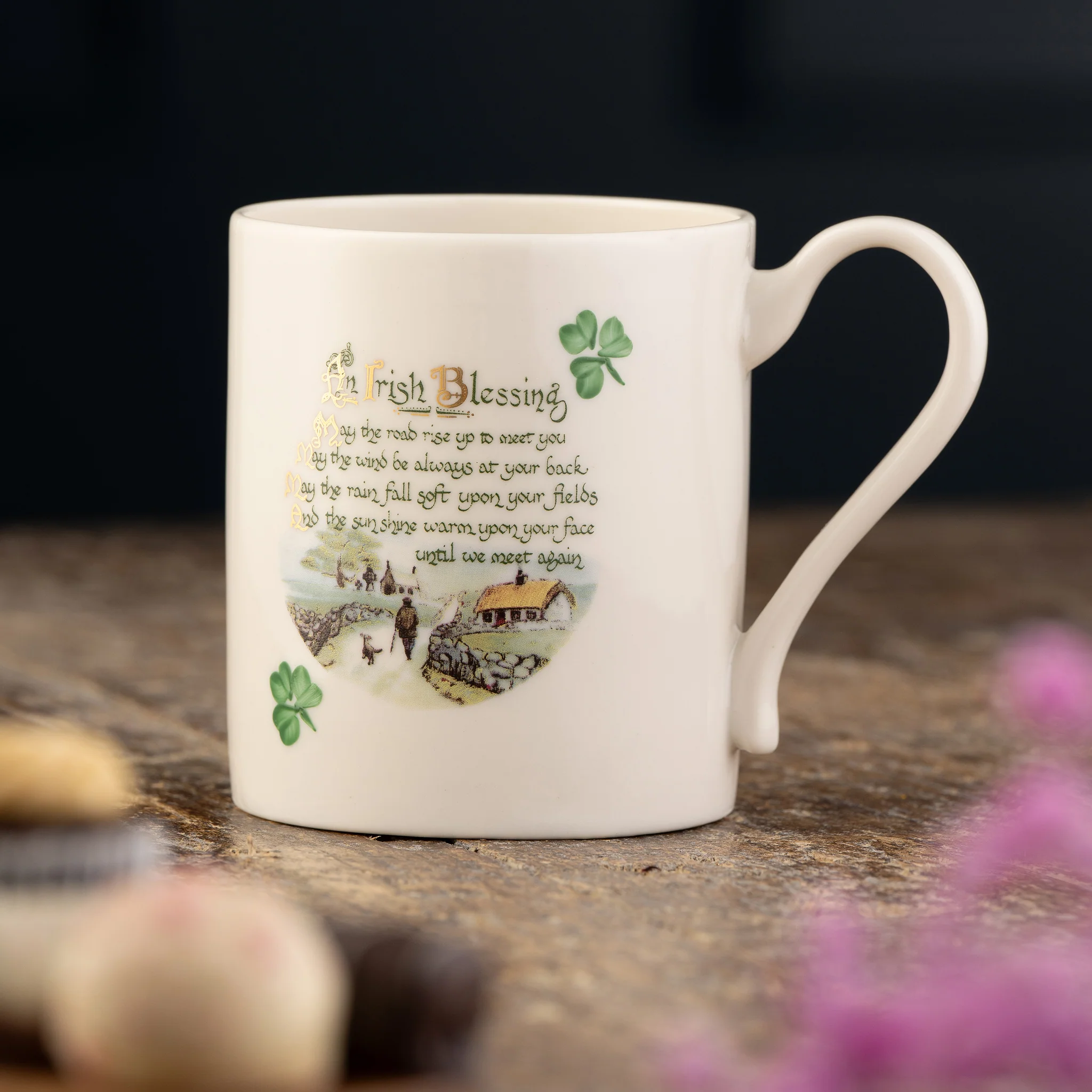Belleek Classic Irish Blessing Mug - Image 2