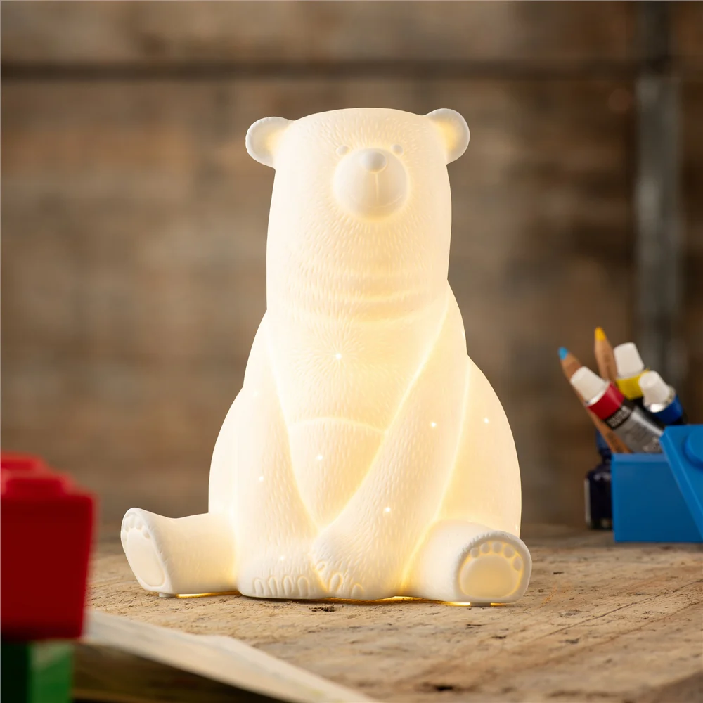 Belleek Living Bear Luminaire - Image 2
