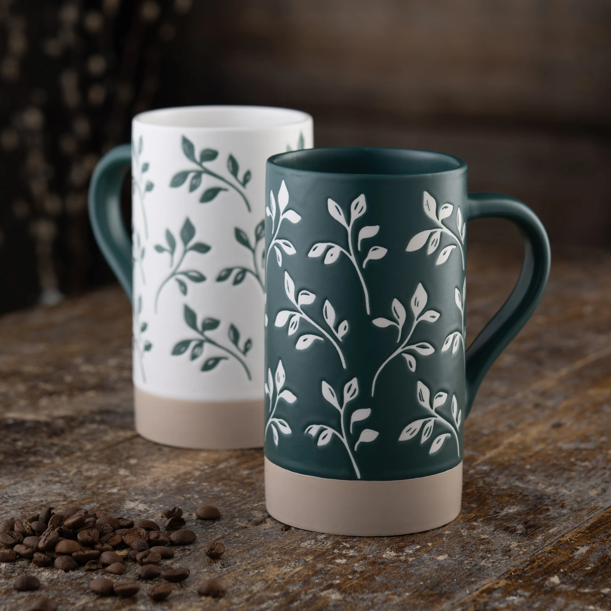 Belleek Living Flora Tall Mugs Set of 2 - Image 2