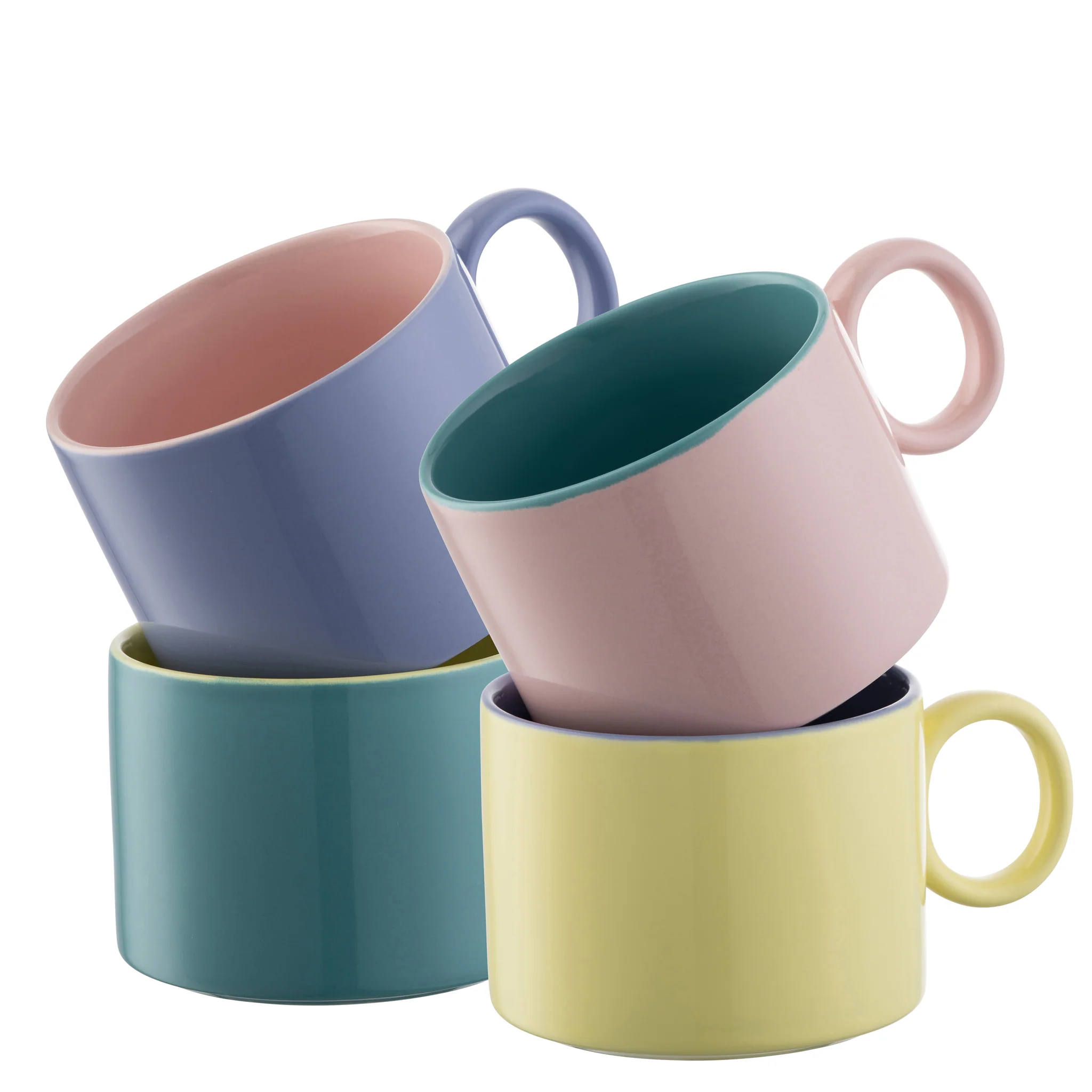 Belleek Living Hoopla Mugs Set of 4