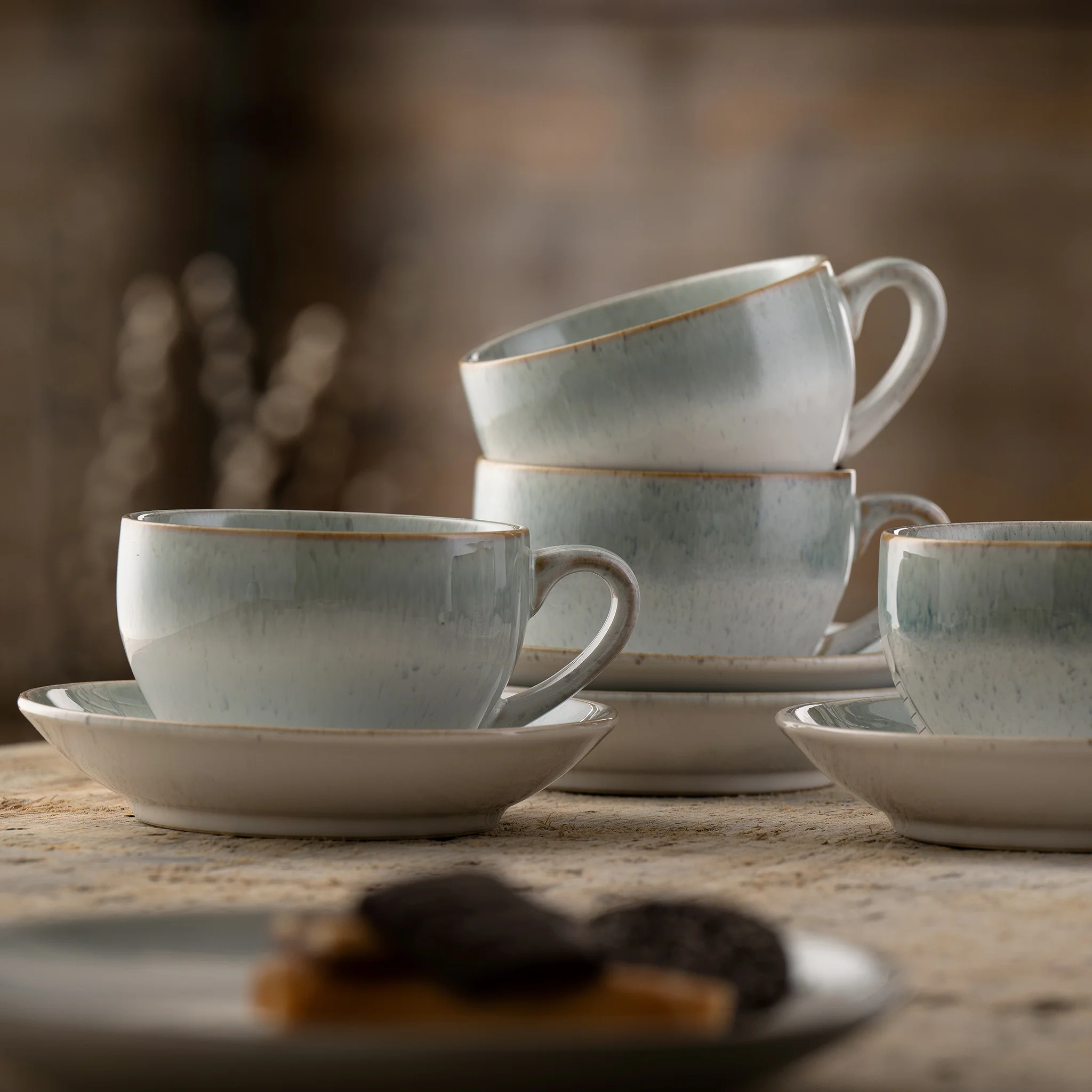 Belleek Living Tivoli Cup & Saucer Set of 4 - Image 2