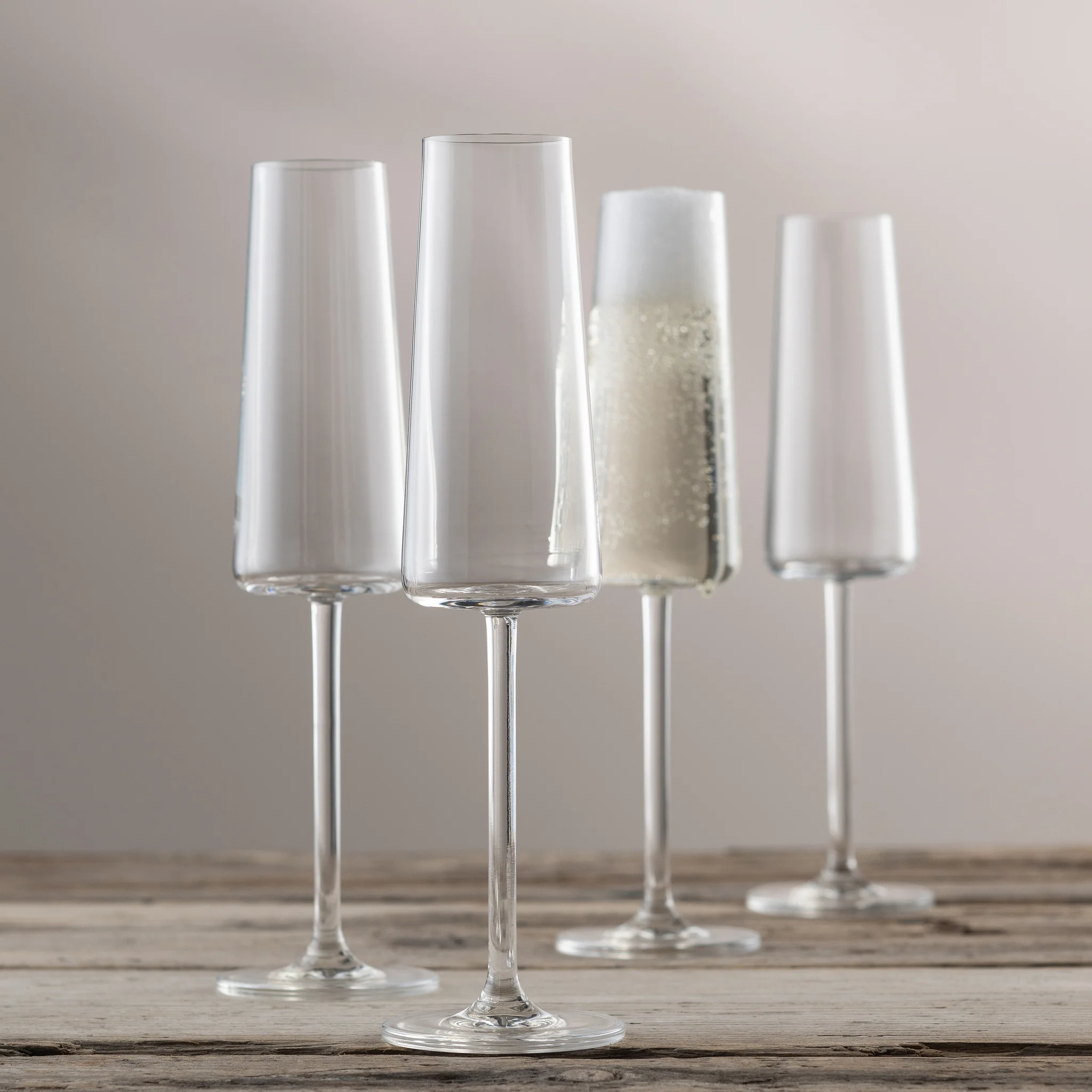 Galway Crystal Alto Champagne/Prosecco Set of 4 - Image 3