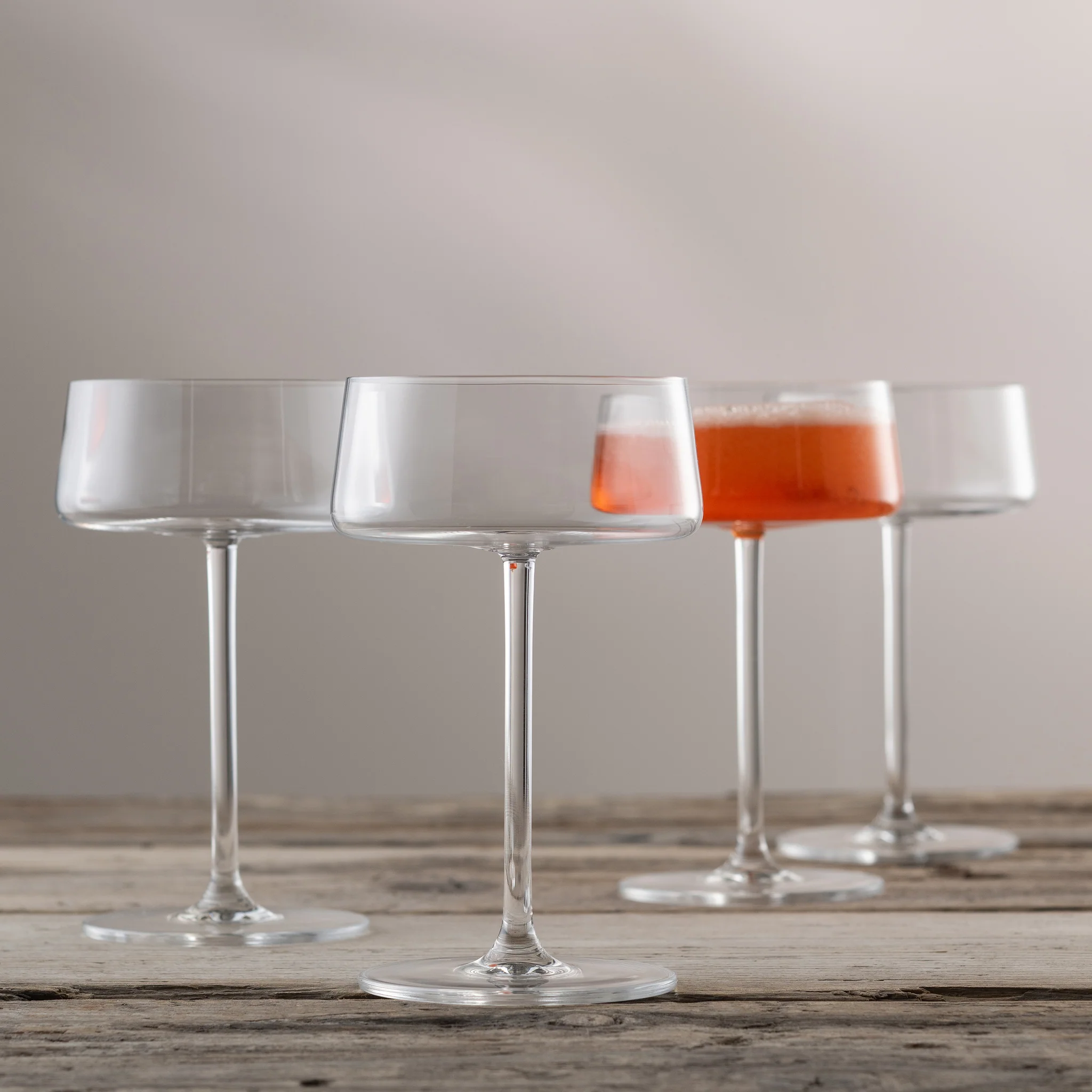 Galway Crystal Alto Cocktail/Martini Set of 4 - Image 3