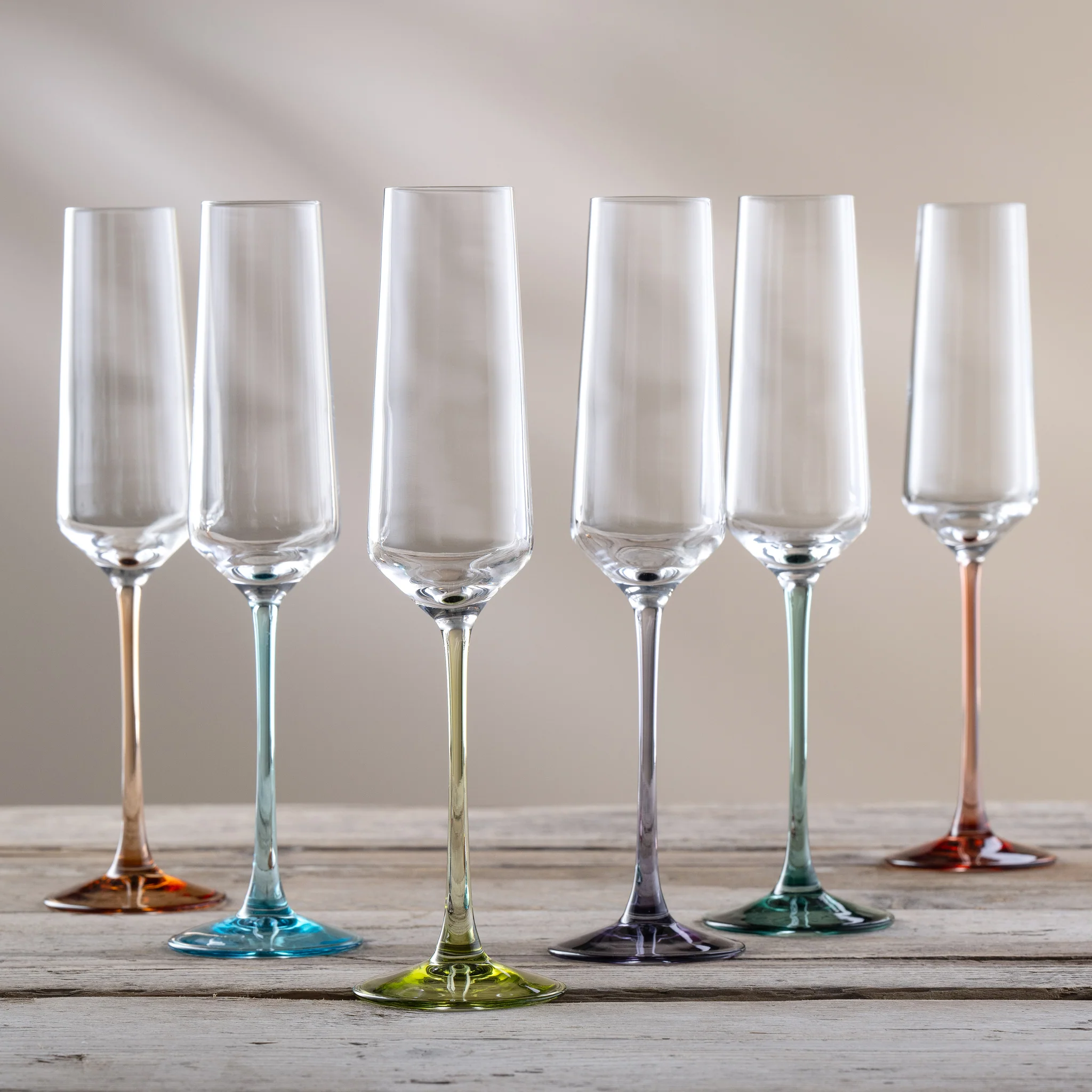 Galway Crystal Chroma Flute Party Pack Set of 6 - Image 3