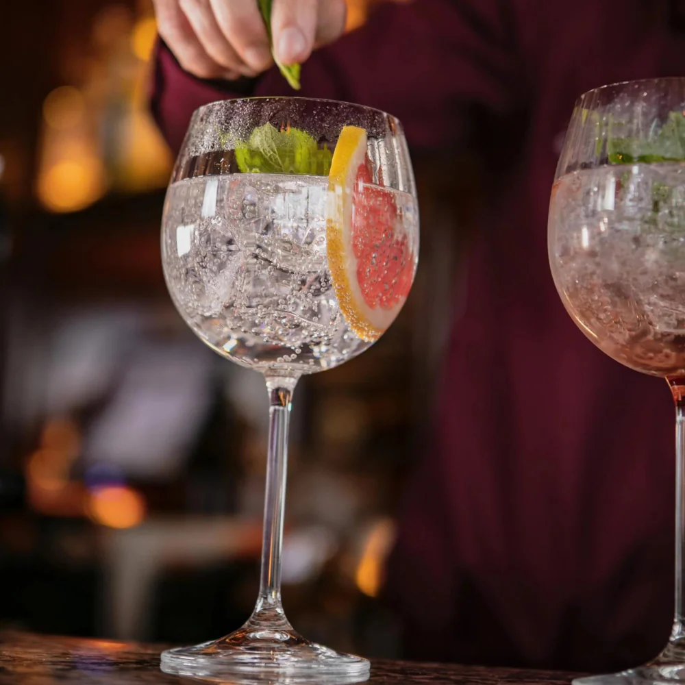 Galway Crystal Elegance Gin and Tonic Glass Pair - Image 2