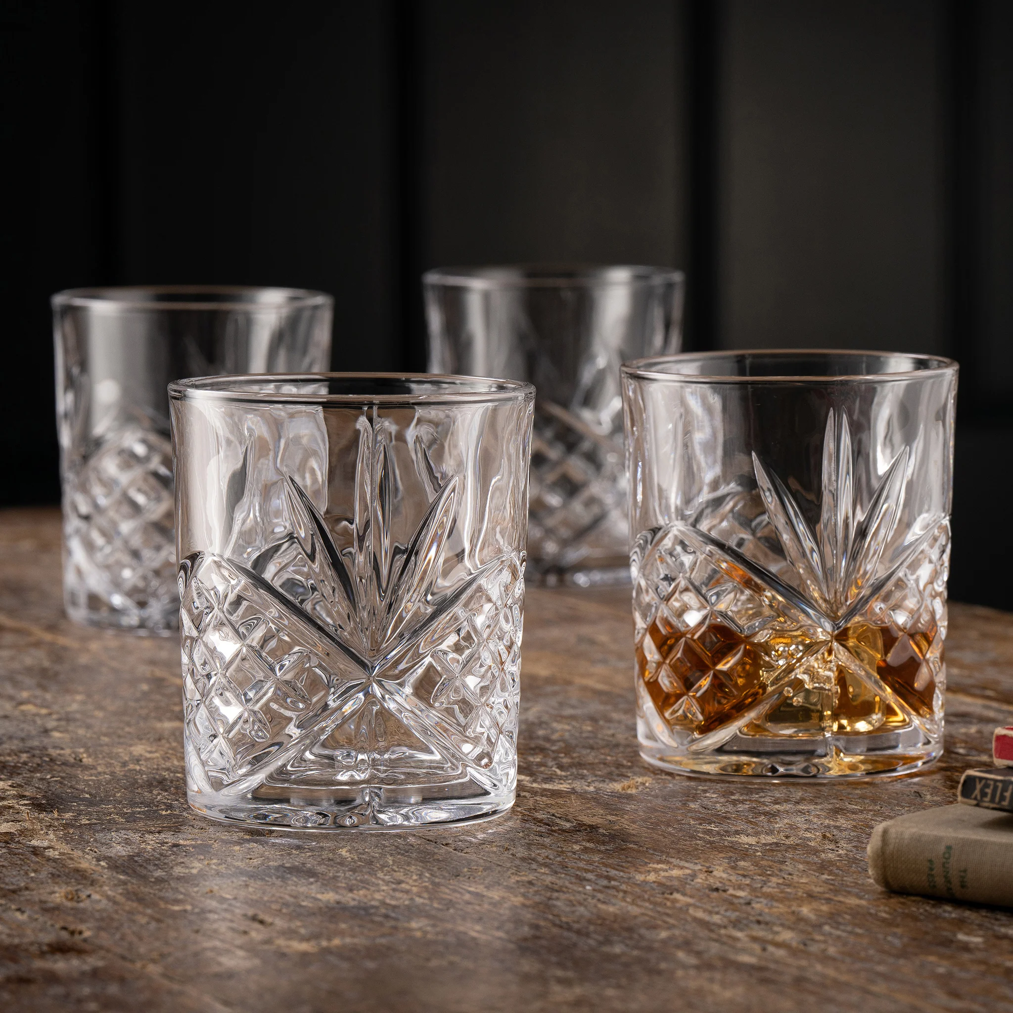 Galway Crystal Inisheer DOF/Whiskey Set of 4 - Image 2