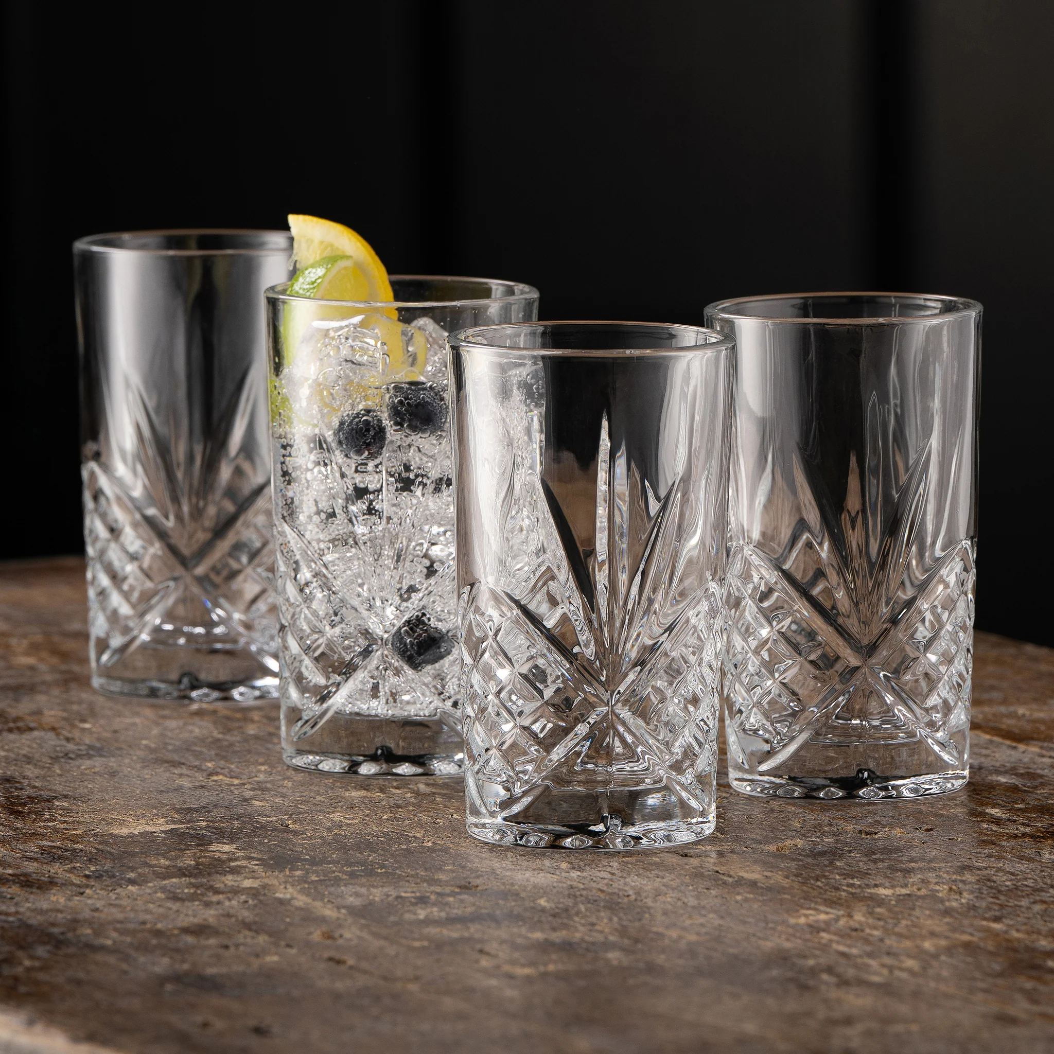 Galway Crystal Inisheer Hi-Ball Set of 4 - Image 2