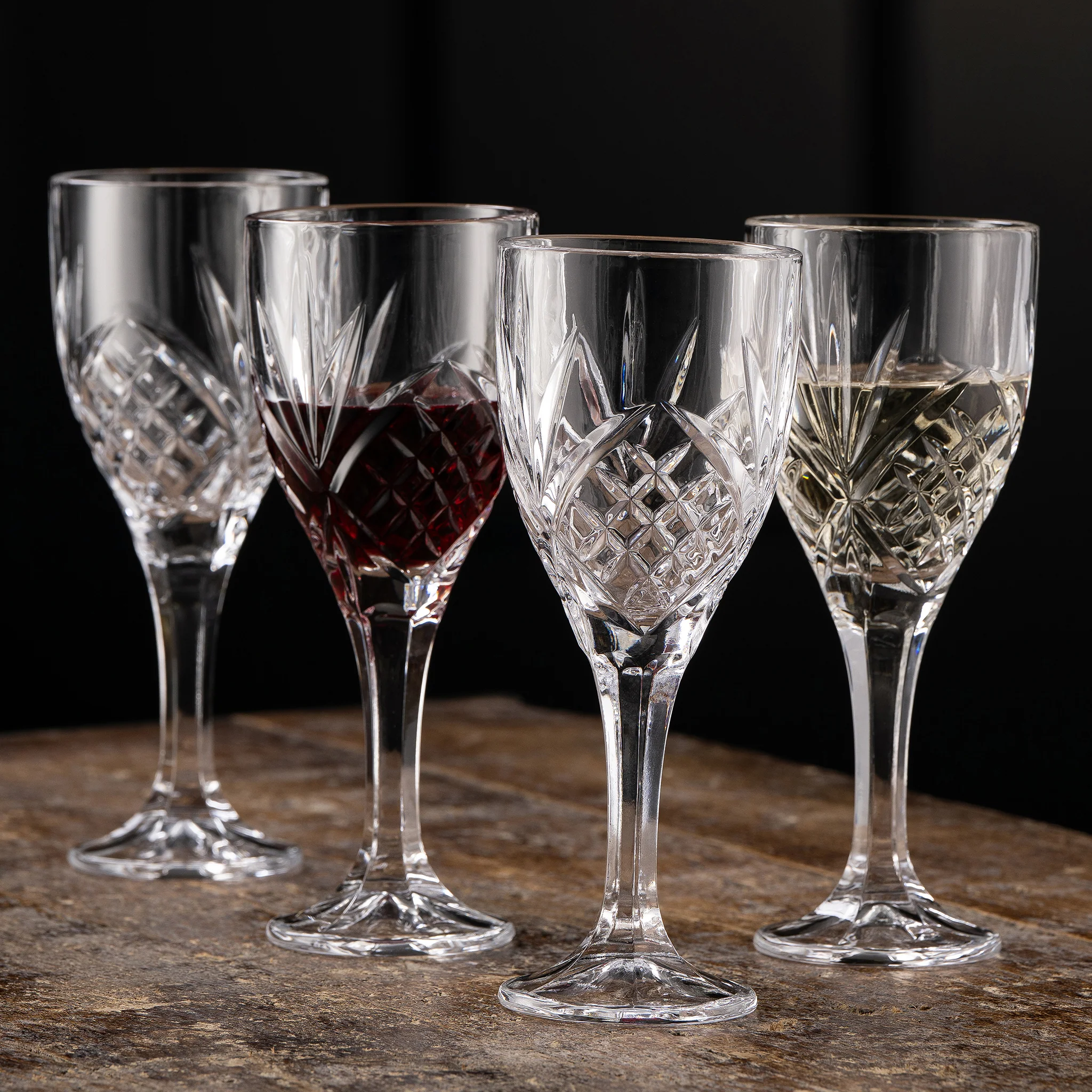 Galway Crystal Inisheer Wine Set of 4 - Image 2