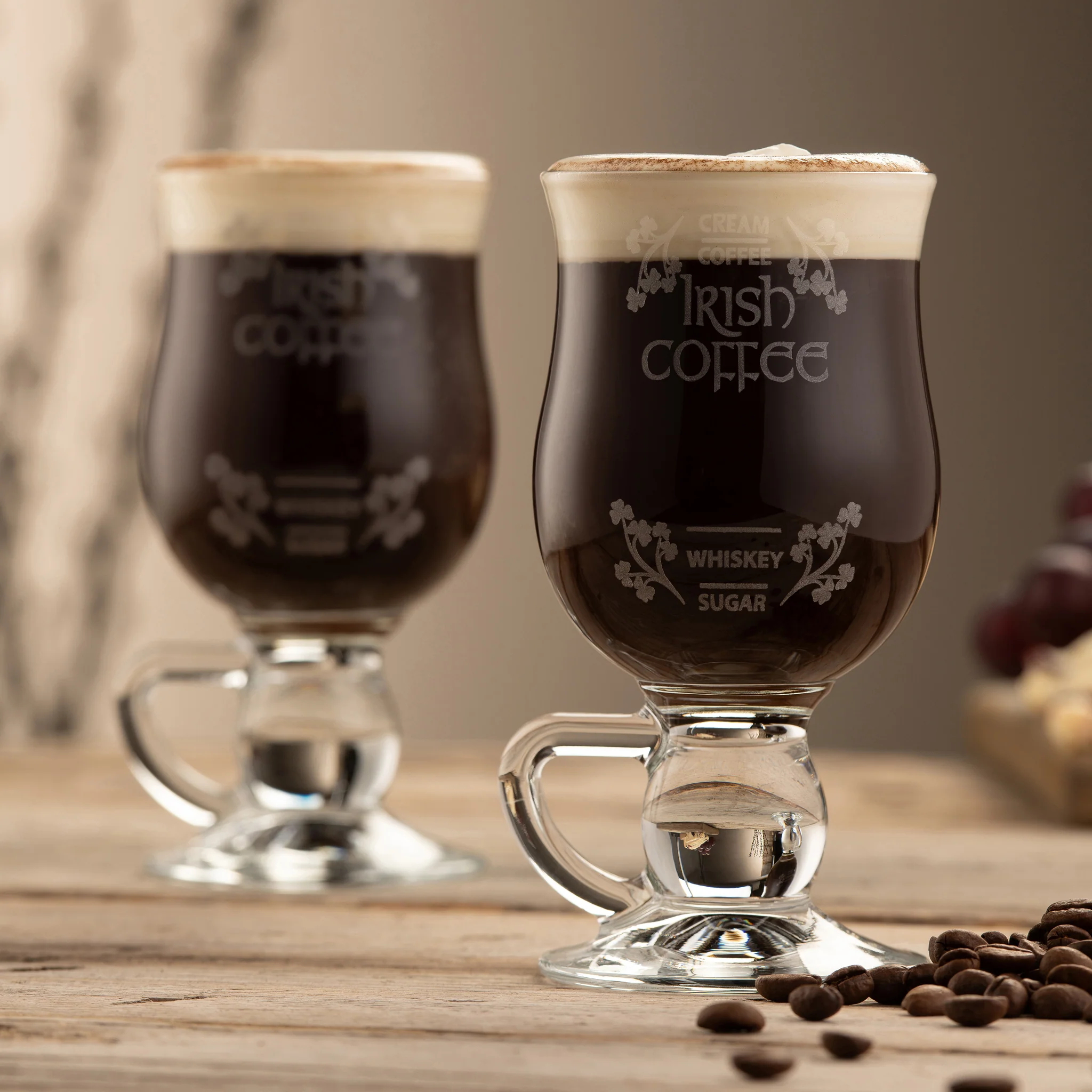 Galway Crystal Irish Coffee Pair - Image 3