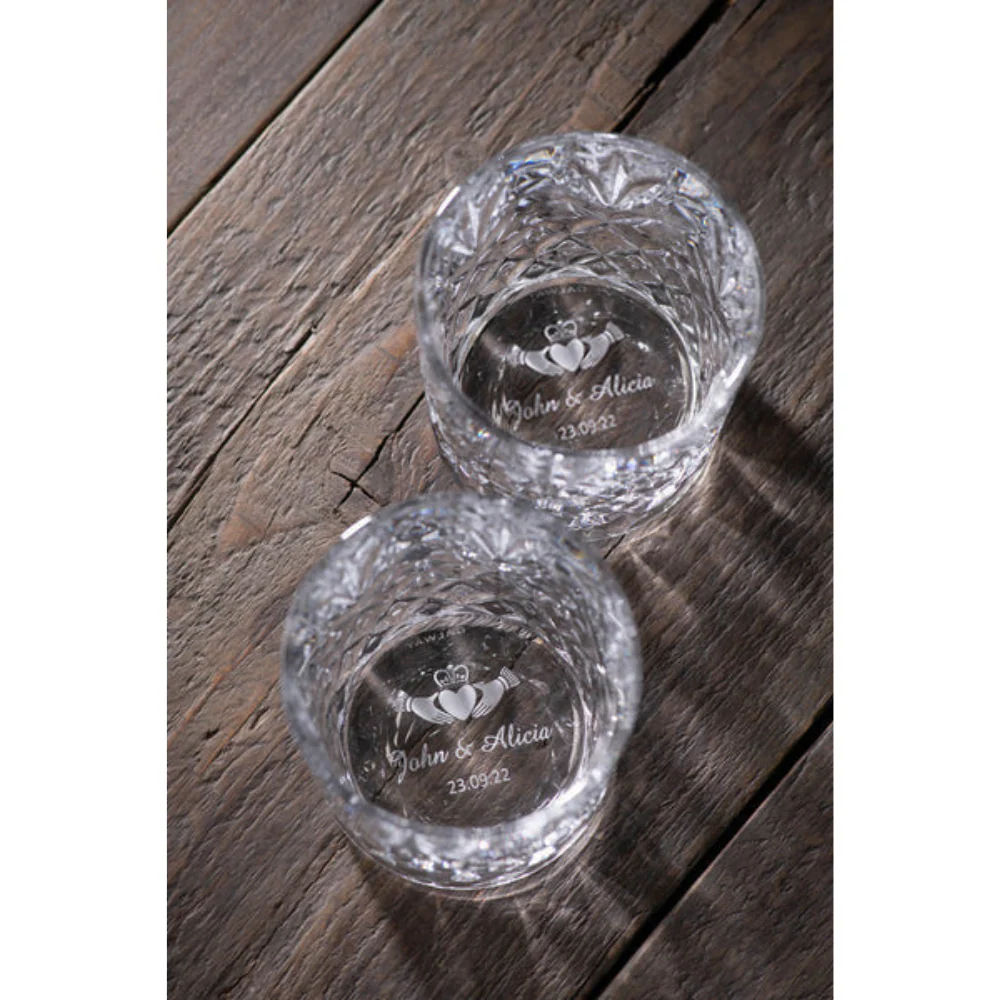 Galway Crystal Renmore Bamboo Whiskey Set - Image 7