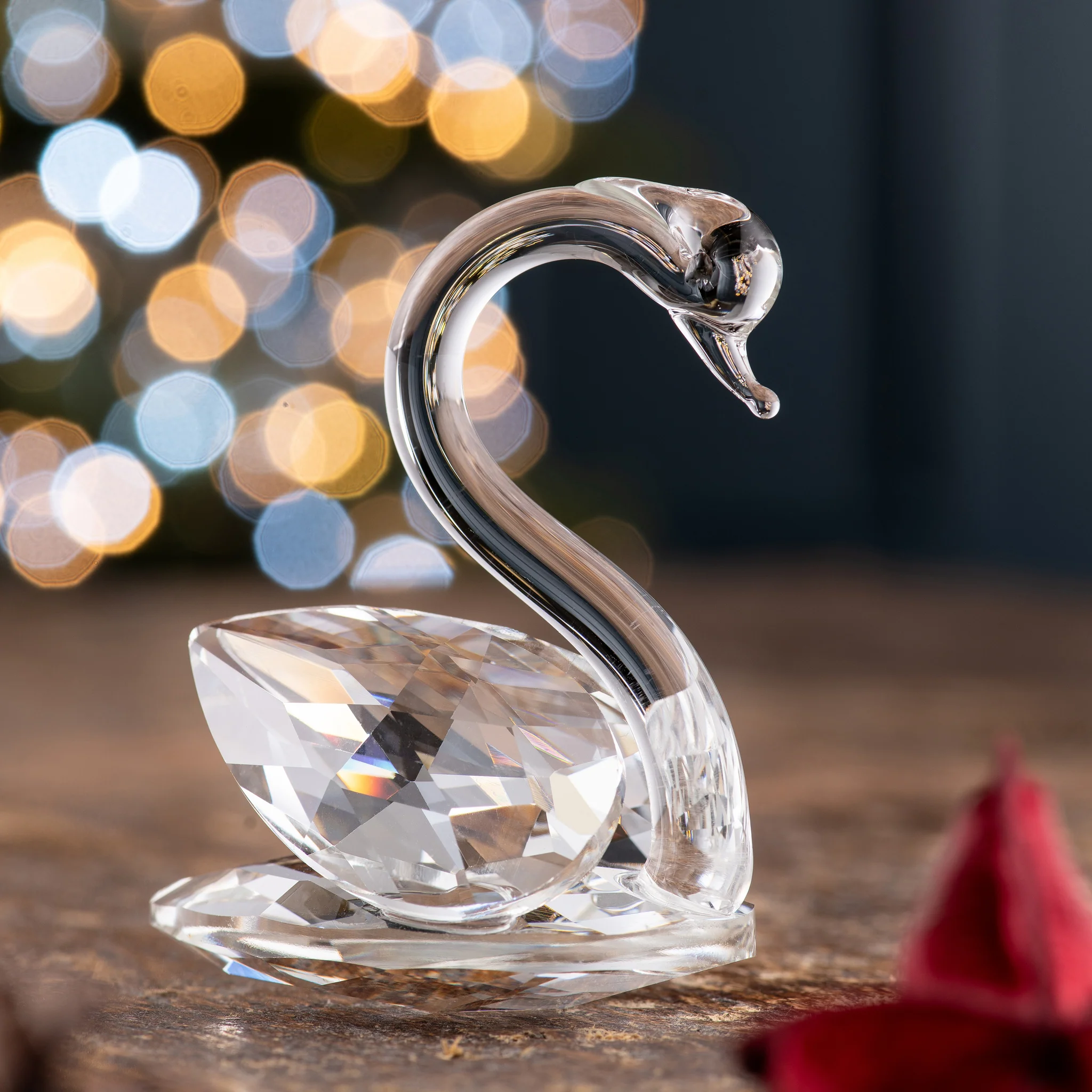 Galway Crystal Swan Figurine - Image 2