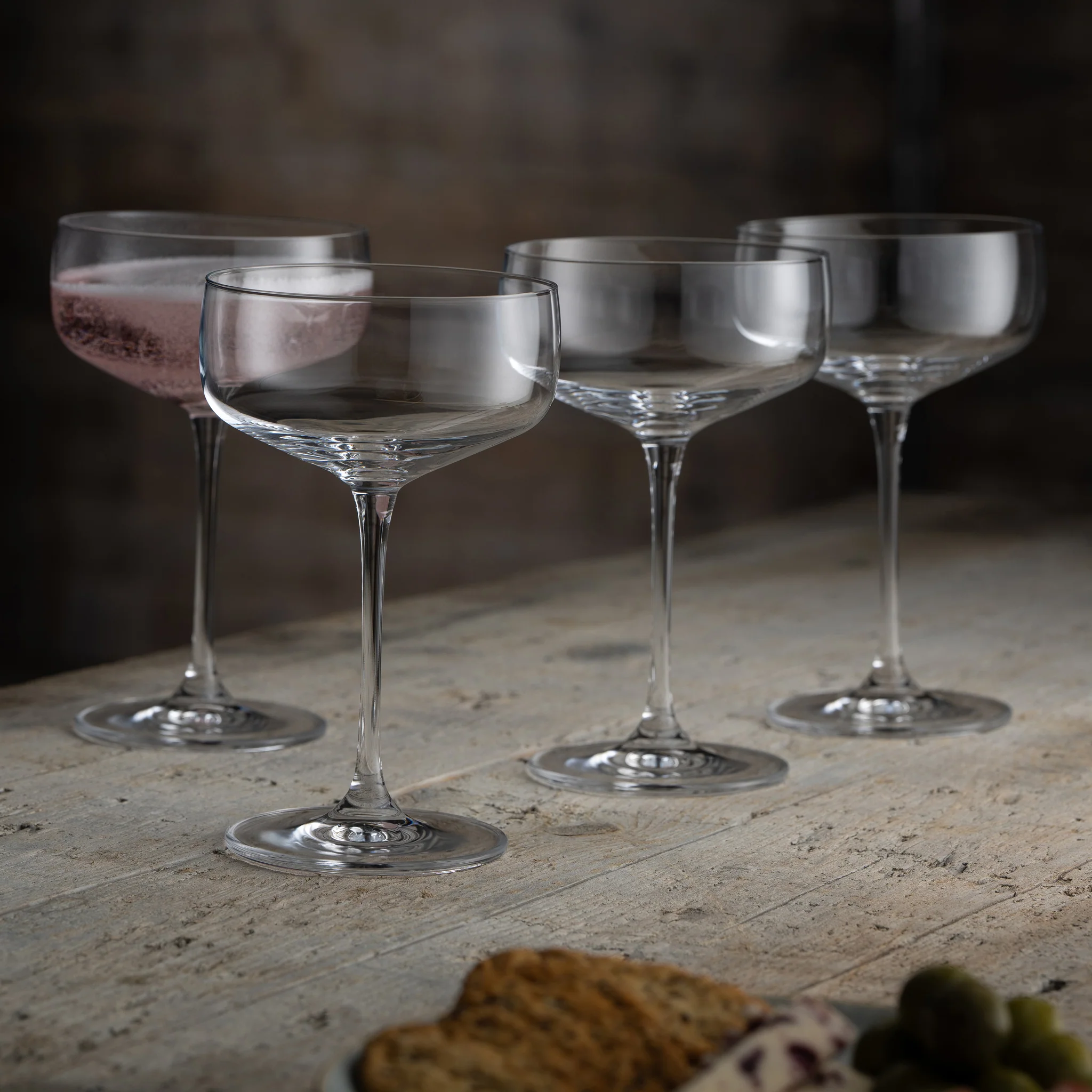Galway Crystal Tivoli Cocktail/Martini Set of 4 - Image 3
