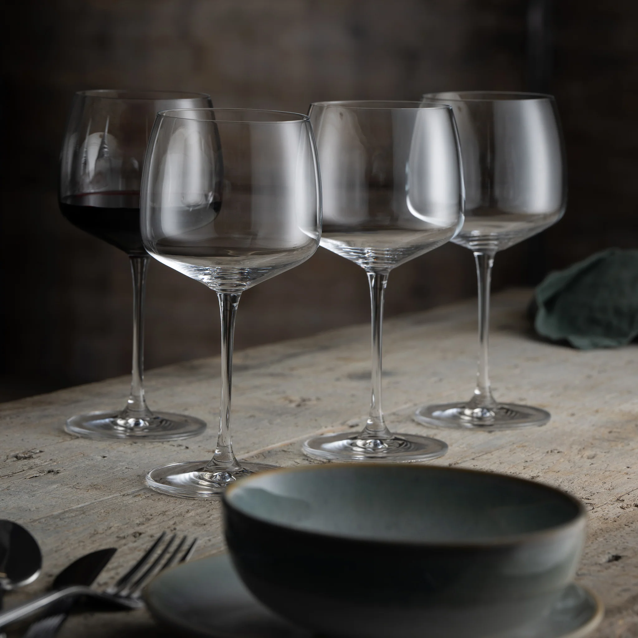 Galway Crystal Tivoli Red Wine Set of 4 - Image 3